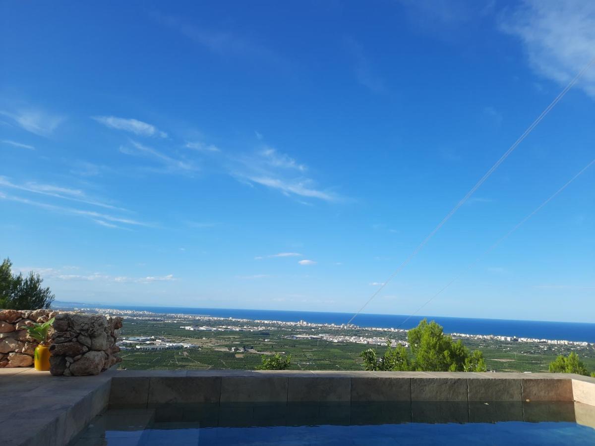 Villa Gaudir La Mar - Casa En Tossal Gros La Font D'En Carros Castillo del Reboller Exterior foto